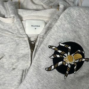 Billy Reid Shindig 11 Tarantula Zip Up Sweatshirt